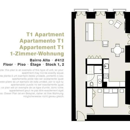 شقة Lsa Bairro Alto By Numa